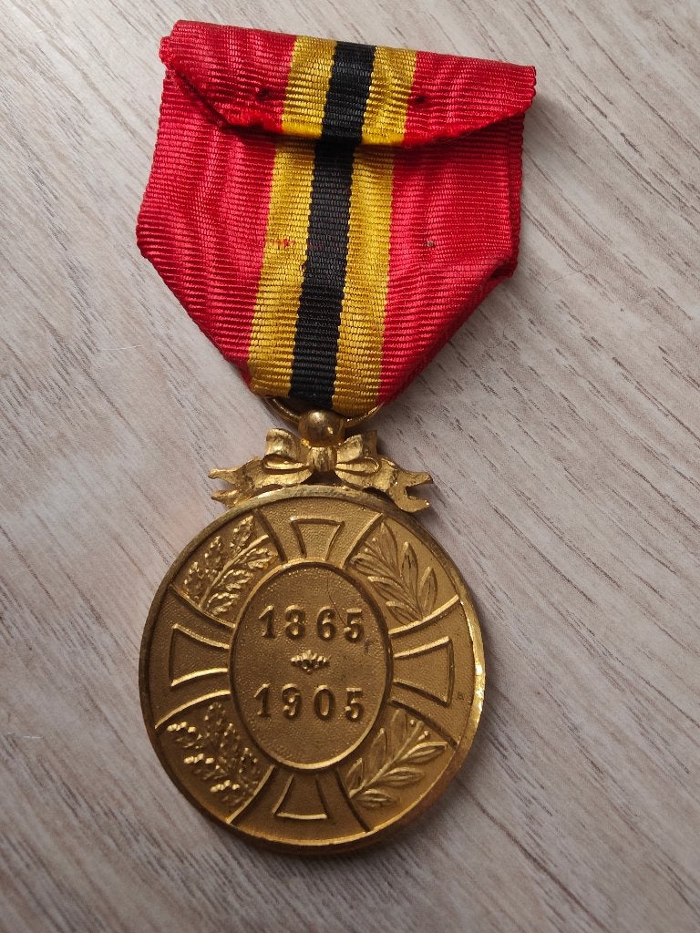 Médaille Léopold II 1865 1905, Verzamelen, Ophalen of Verzenden