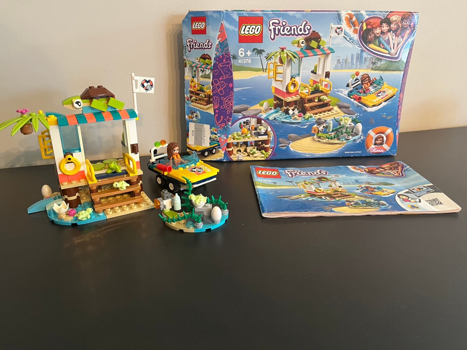 Lego Friends: schildpadden reddingsactie (set 41376), Ophalen, Lego, Inclusief accessoires, Friends