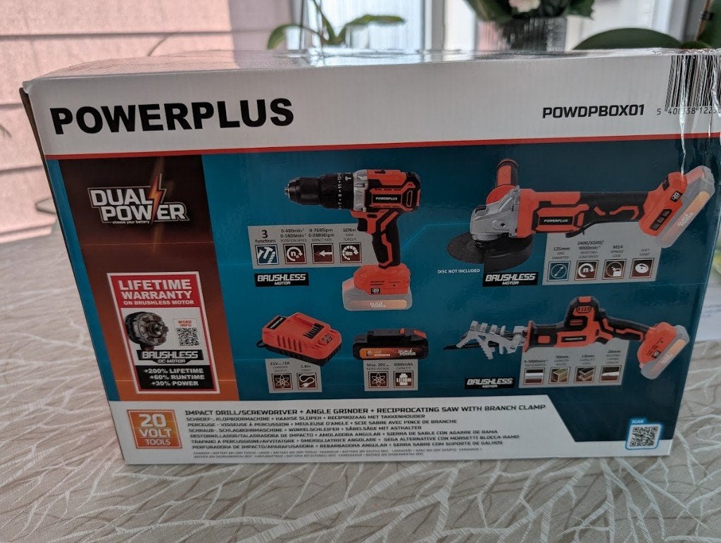 Nieuwe PowerPlus met 3 toestellen en batterij, Ophalen of Verzenden, Nieuw