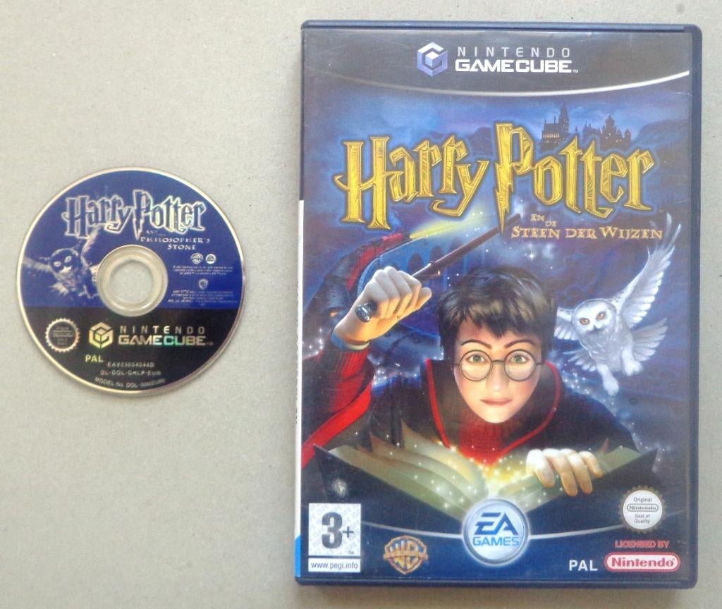 Harry Potter en de Steen der Wijzen voor Nintendo GameCube, Games en Spelcomputers, Ophalen of Verzenden, Zo goed als nieuw