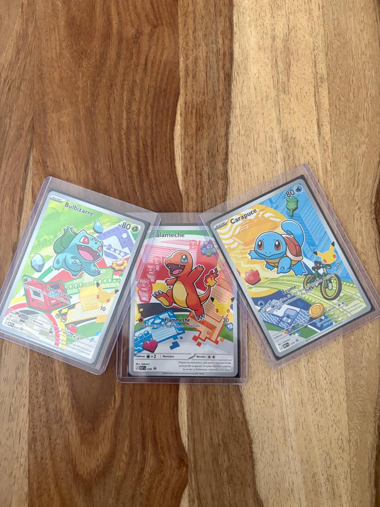 Carte Pokémon starter gen1, Collections, Cartes à jouer, Jokers & Jeux des sept familles, Enlèvement, Comme neuf