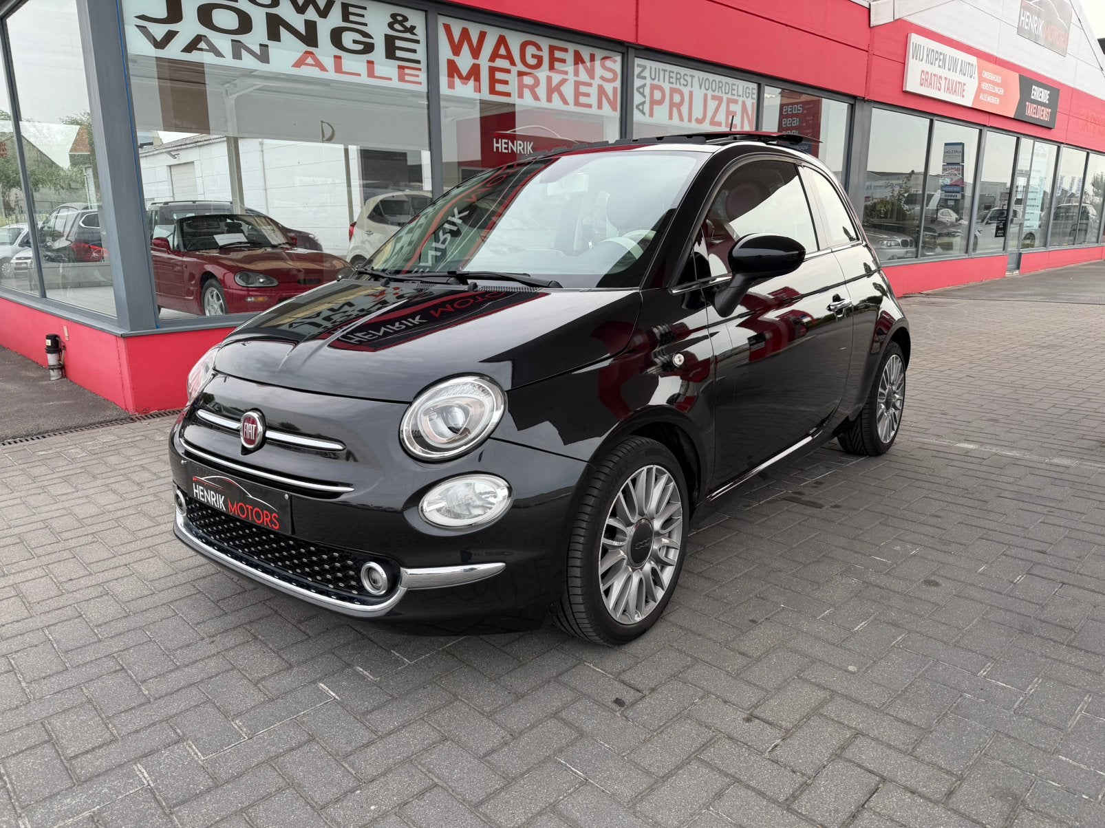 Fiat 500 0.9i •PANO• •Airco• GARANTIE / KEURING / CARPASS, Autos, Fiat, Achat, Euro 6, Entreprise, Boîte manuelle