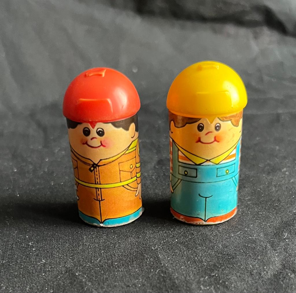 vintage | Fisher-Price | Weebles (Tumbler) figuurtjes, Ophalen of Verzenden, Gebruikt