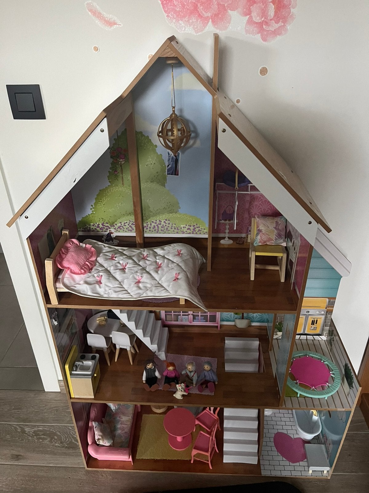Speelgoedhuisje, Kinderen en Baby's, Ophalen, Gebruikt, Poppenhuis