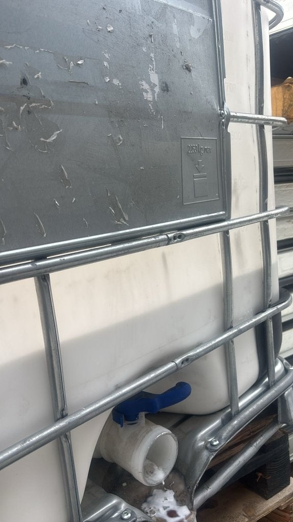 houtlijm in bulk 300 liter, Ophalen, Gebruikt