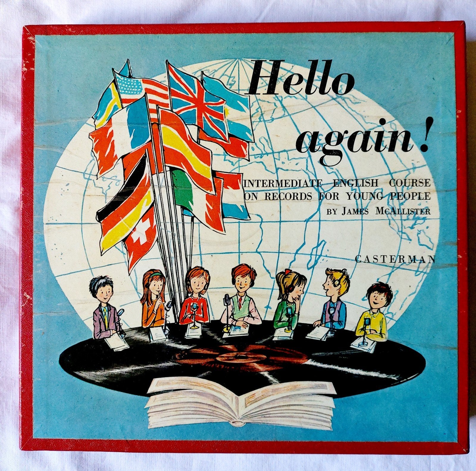 Hello Again, cours d'anglais, Éd. Casterman, CD & DVD, Vinyles | Musique du monde, Coffret, Envoi, Coffret