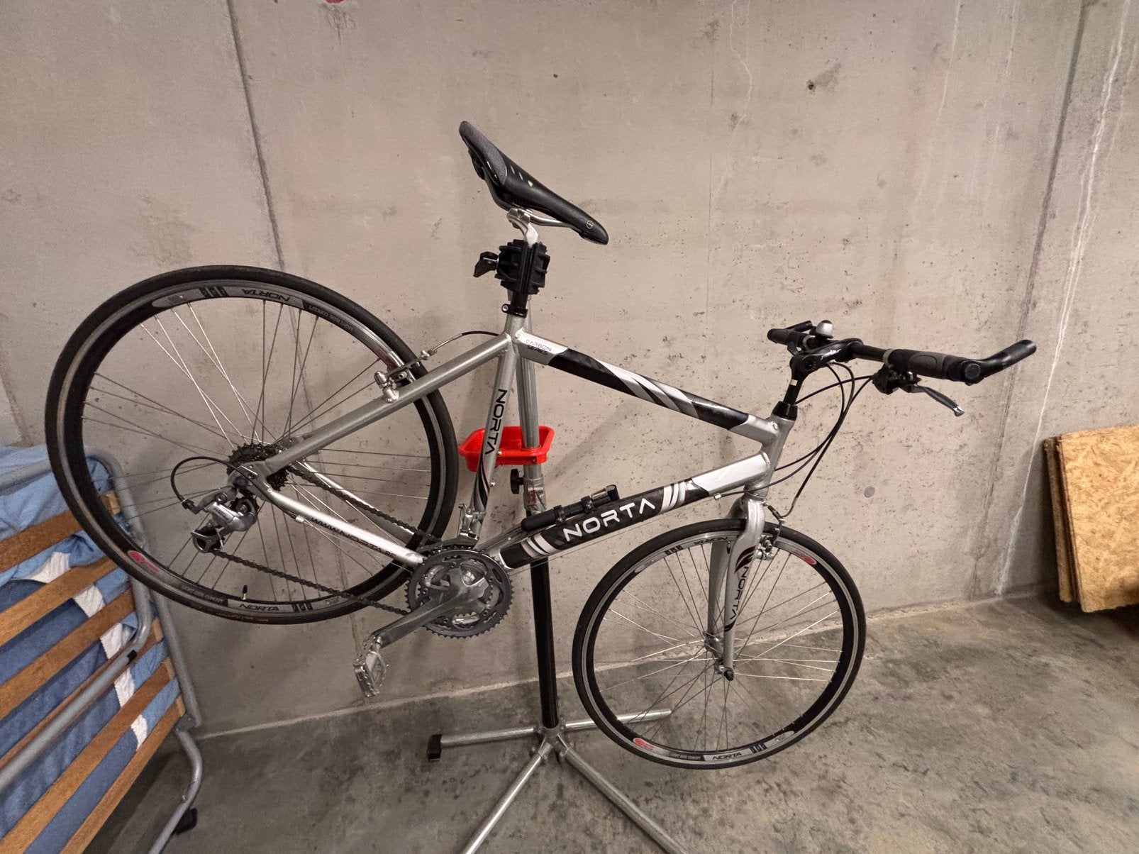 Norta LRC 4000 koersfiets/recht stuur: recht stuur, Ophalen, Zo goed als nieuw