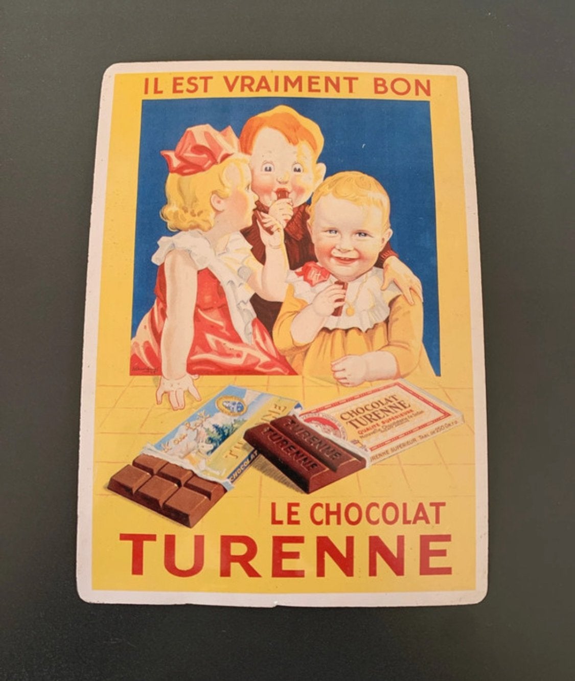 Il est vraiment bon le chocolat Turenne, Collections, Enlèvement ou Envoi, Comme neuf