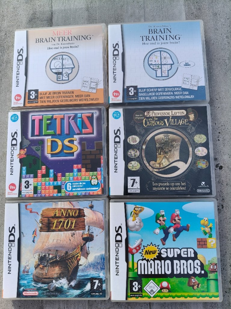 Verschillende Nintendo DS spellen compleet, Avontuur en Actie, 1 speler, Ophalen of Verzenden, Zo goed als nieuw