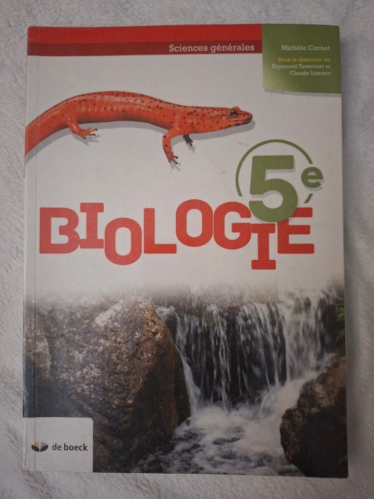 Manuel Biologie 5e, Gelezen, ASO, Biologie, Ophalen of Verzenden