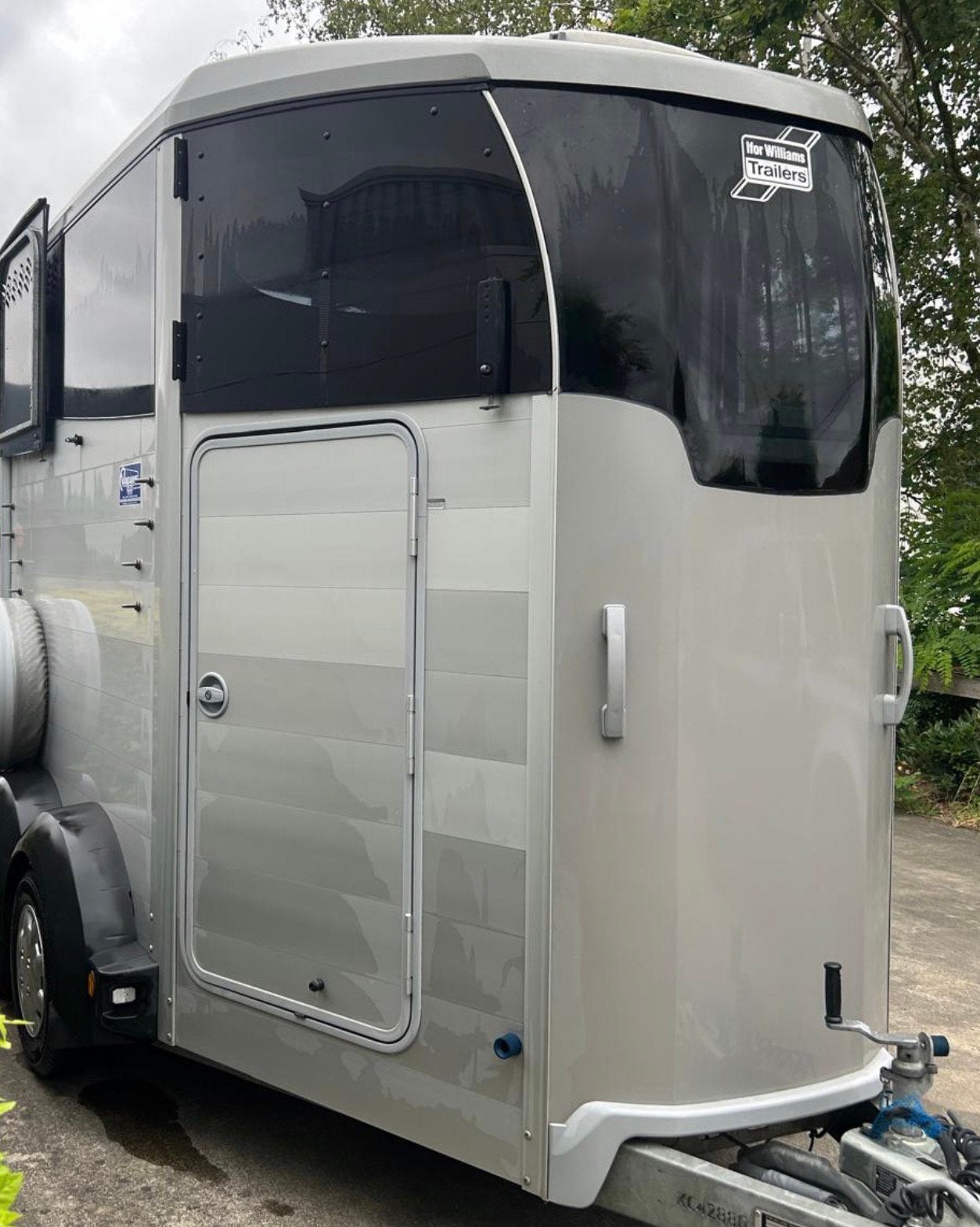 Ifor Williams HBX 506 zadelkamer in mooi staat  09/2019, Ophalen, Zo goed als nieuw, Aluminium, 2-paards trailer