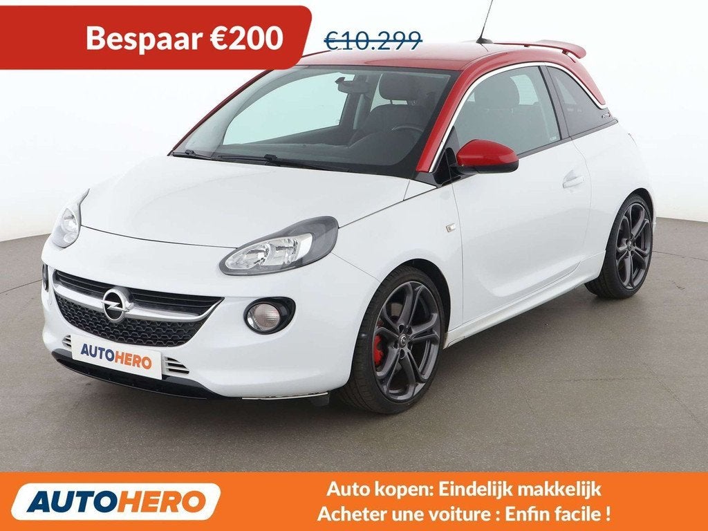 Opel ADAM 1.4 Turbo S (bj 2017), Auto's, Voorwielaandrijving, 4 zetels, 1178 kg, Parkeersensor