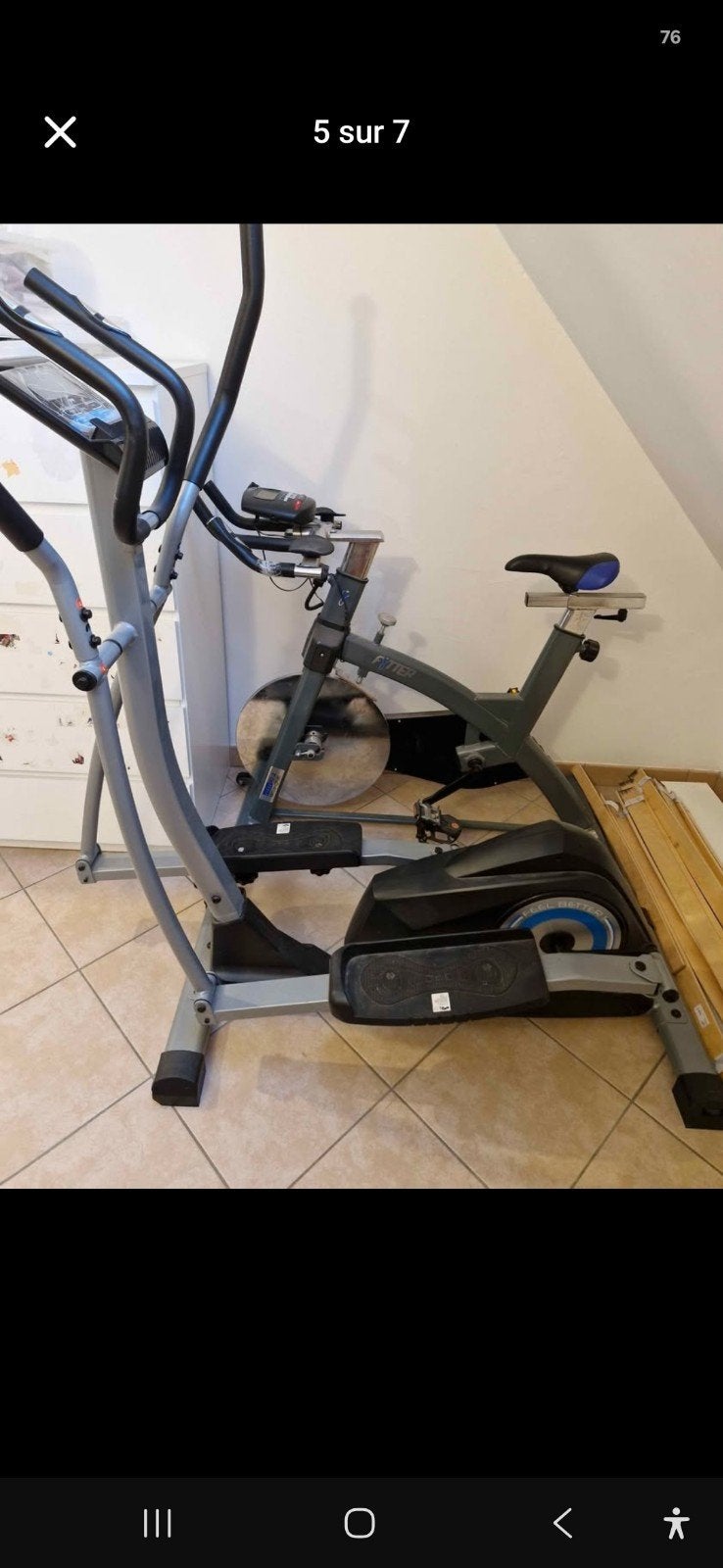 Velo elliptique Fitter, Sport en Fitness, Ophalen