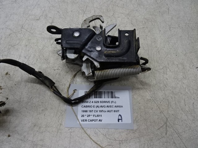 SERRURE CAPOT BMW Z4 Roadster (G29) (01-2018/-), Mevr. I. Hauben, Utilisé, BMW, Rue de l'Espoir 34 34
4030  GRIVEGNÉE, BE