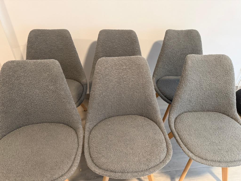 6 stoelen nieuw, Ophalen, Zo goed als nieuw