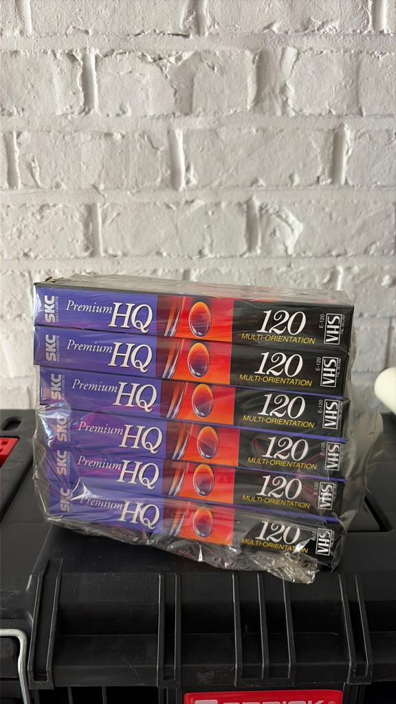 cassette vidéo vierge SKC Premium HQ120 au format VHS., Cd's en Dvd's, Cassettebandjes, Ophalen of Verzenden, Onbespeeld