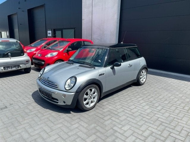 Mini Cooper One 1.6I, Manueel, Sportonderstel + Zetels,Airco, Autos, Mini, Argent ou Gris, Achat, Cruise Control, Entreprise