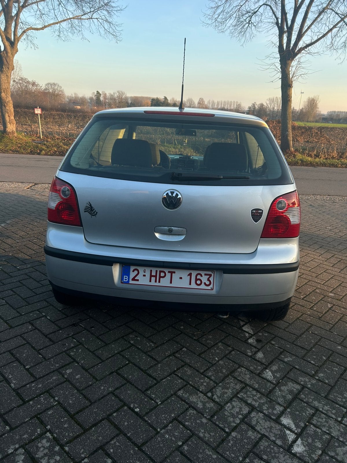 Volkswagen Polo ZO MEENEMEN niet gekeurd, Auto's, Voorwielaandrijving, Airconditioning, Zwart, Overige bekleding