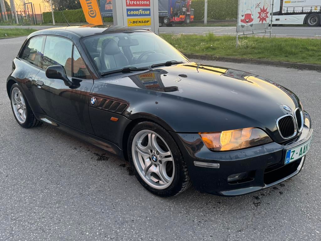 Bmw z3 couper 2.8 annee 1999 231000 km noir cuir noir, Auto's, BMW, Particulier, Z3, ABS, Elektrisch, Zwart, Zwart, Leder, Ophalen