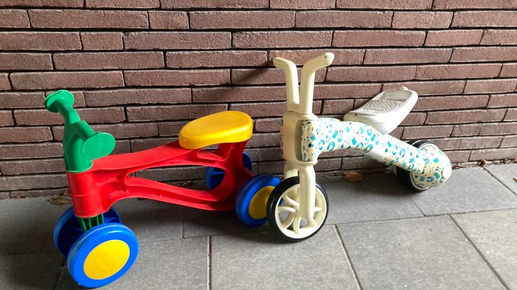 2 Loopfietsjes, Ophalen, Gebruikt