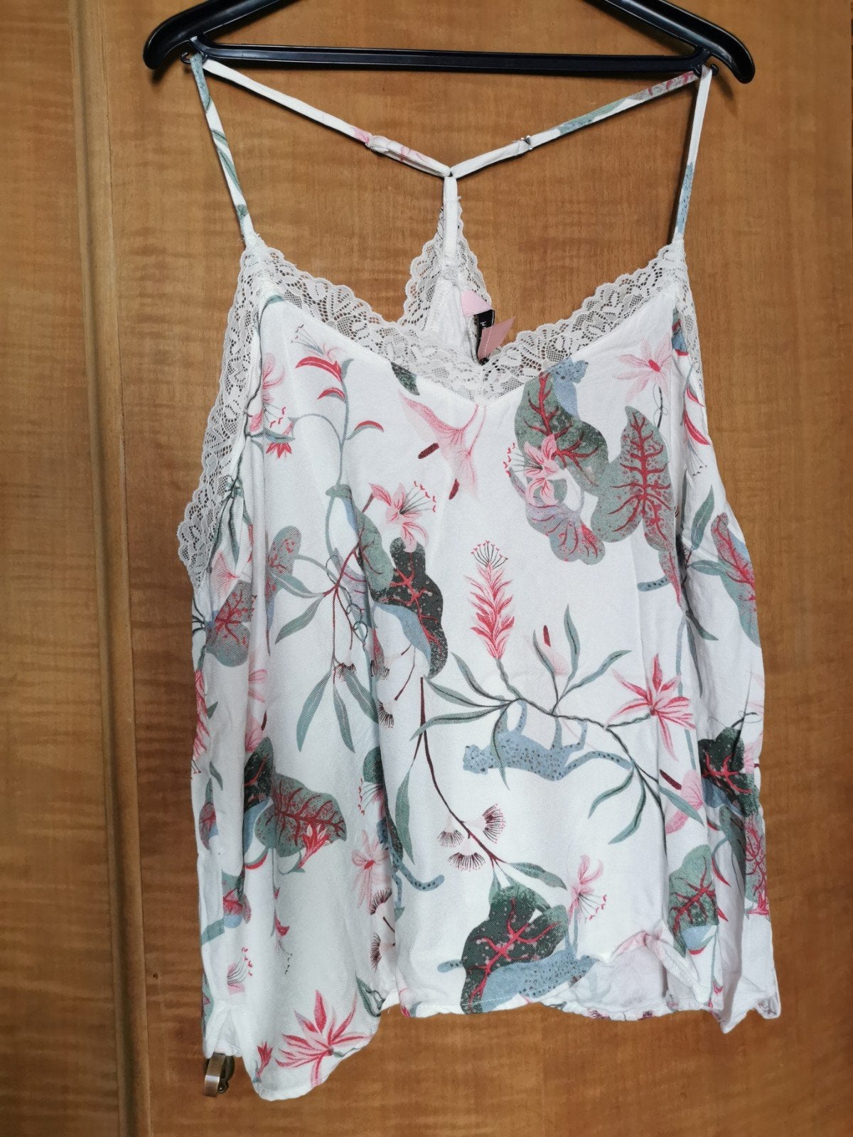 Hunkemöller Cami Woven Cheetah Jungle top XL, Kleding | Dames, Maat 46/48 (XL) of groter, Ophalen of Verzenden, Zonder mouw, Hunkemöller