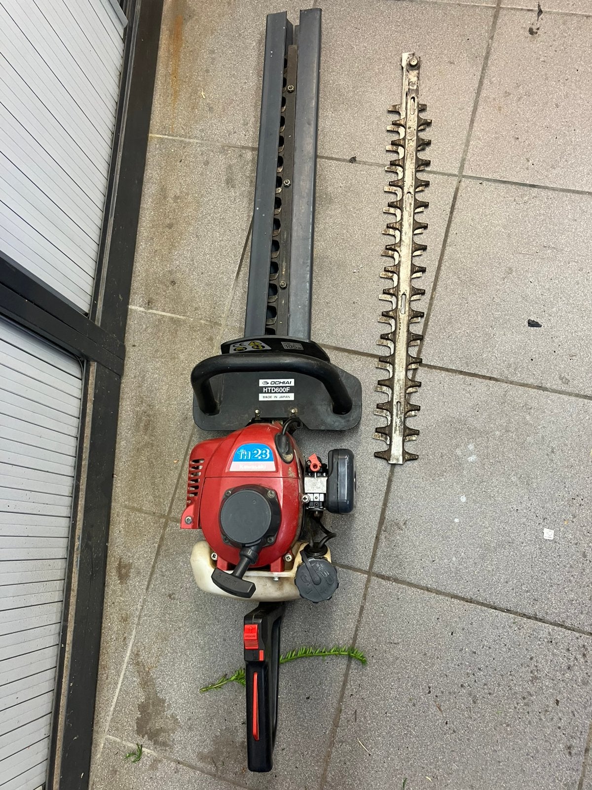 Benzinehaagschaar KAWASAKI, Tuin en Terras, Ophalen of Verzenden, Gebruikt, Benzine