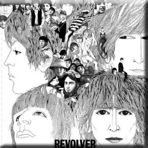 The Beatles Revolver Koelkast Magneet officiële merchandise, Verzamelen, Ophalen of Verzenden, Nieuw