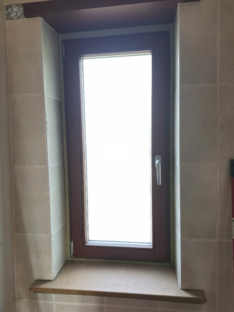 12 houten ramen dubbel/hoogrendementsglas (merk: Engels), Doe-het-zelf en Bouw, Ophalen, Hout, Raamkozijn, Inclusief glas