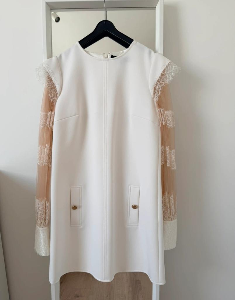 Jurk Elisabetta Franchi, Kleding | Dames, Jurken, Elisabetta franchi, Ophalen of Verzenden, Zo goed als nieuw, Maat 36 (S)