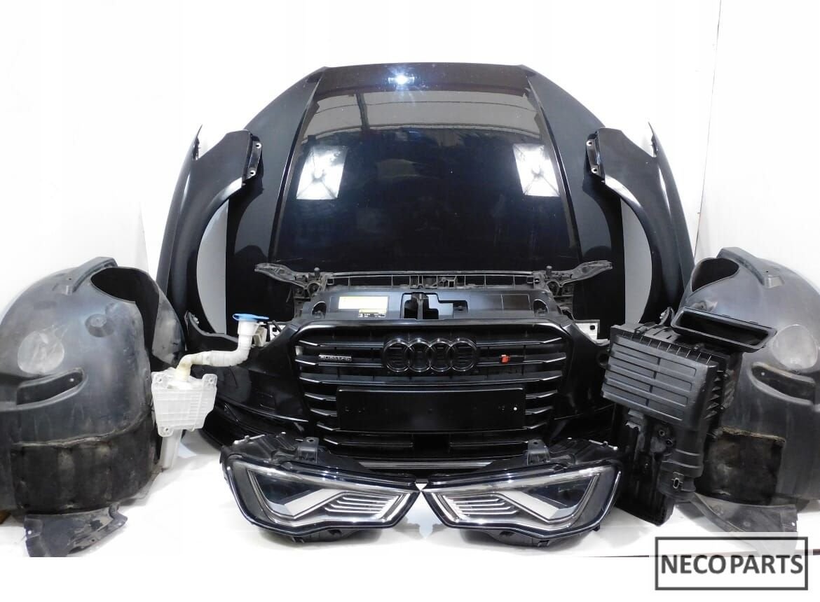 AUDI A3 8V S3 S LINE VOORKOP BUMPER MOTORKAP KOELERPAKKET, Arrière, -, Haillon arrière, Audi