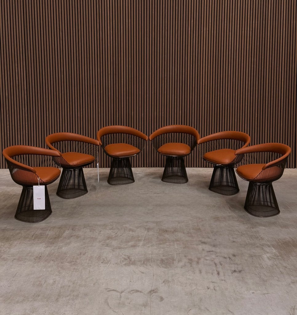 Knoll Warren Platner Chair - Volo Leather Cognac, Enlèvement ou Envoi