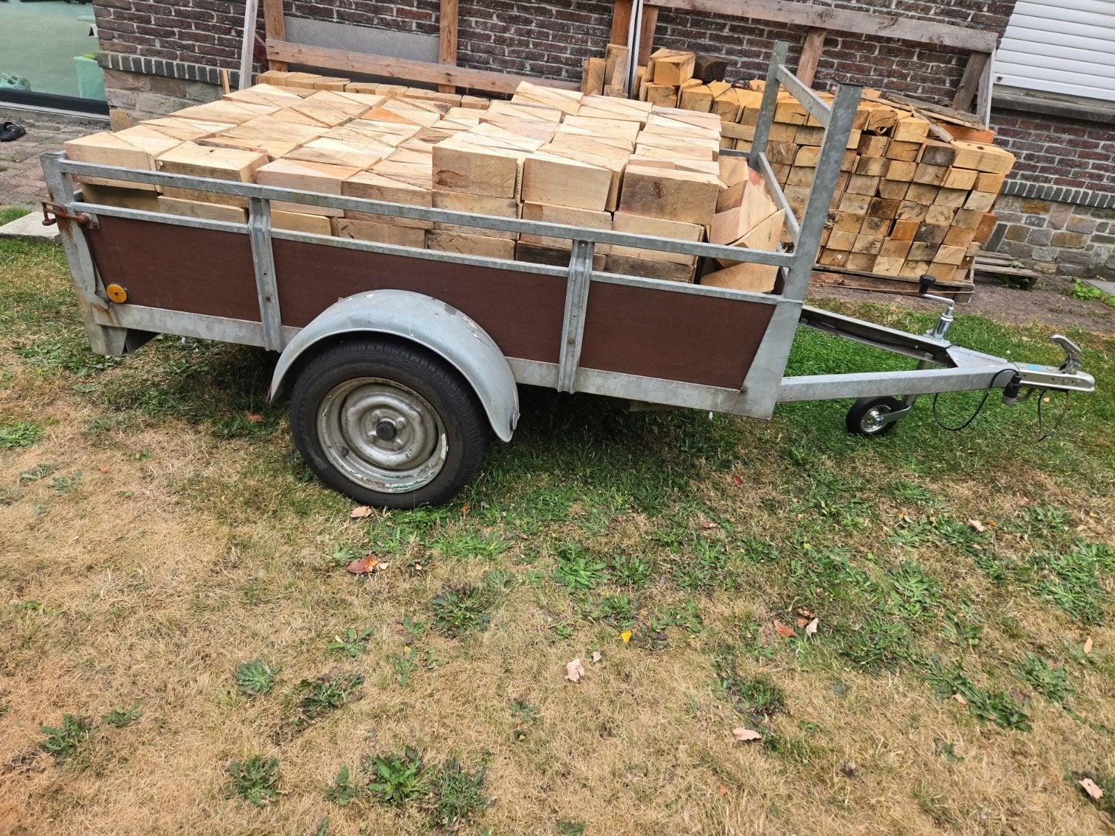 Brandhout droog 2,5 m³, Tuin en Terras, Brandhout, Ophalen