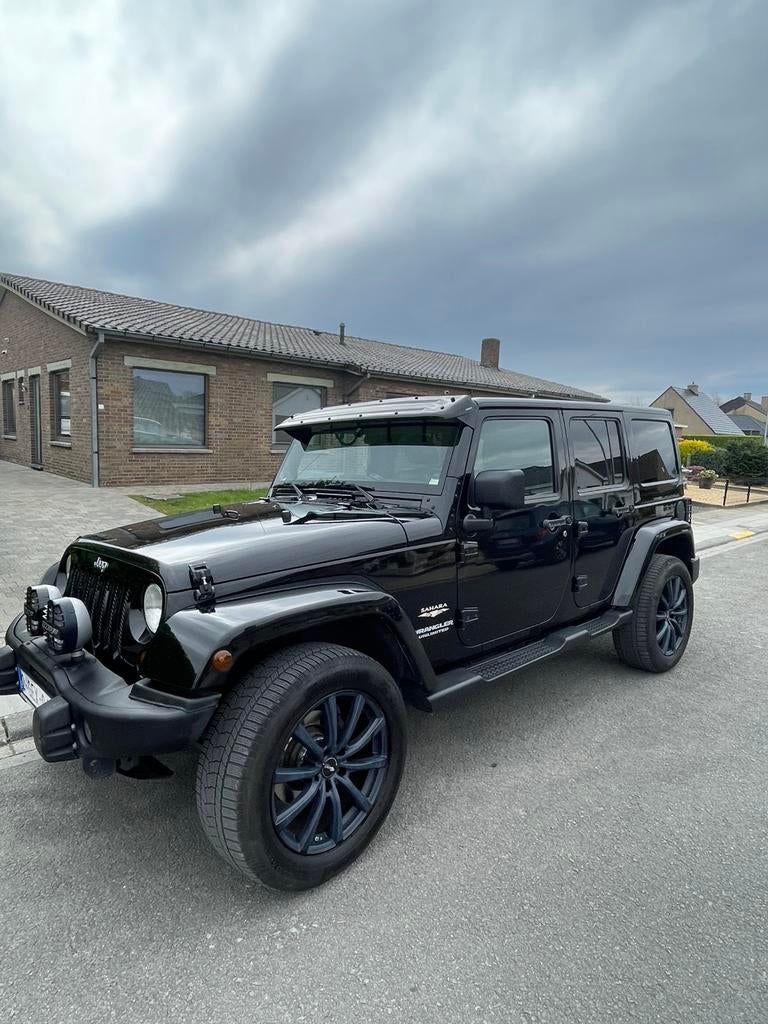 Jeep wrangler, Auto's, Jeep, Automaat, Euro 5, Zwart, Zwart