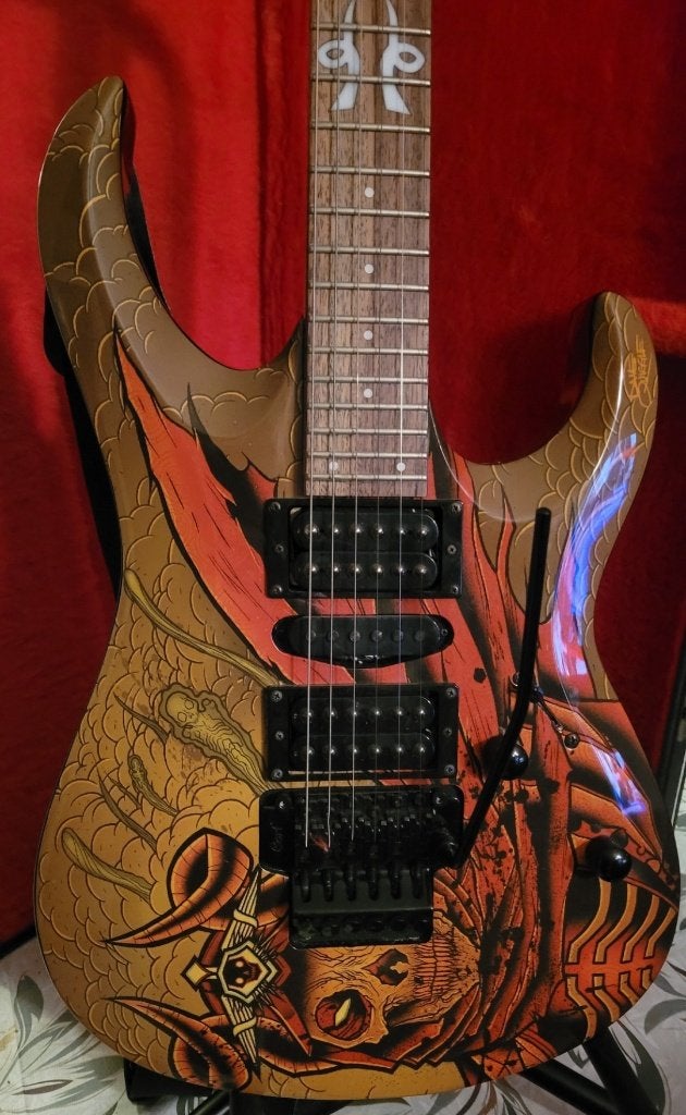Cort X-6 elektrische gitaar, Ophalen