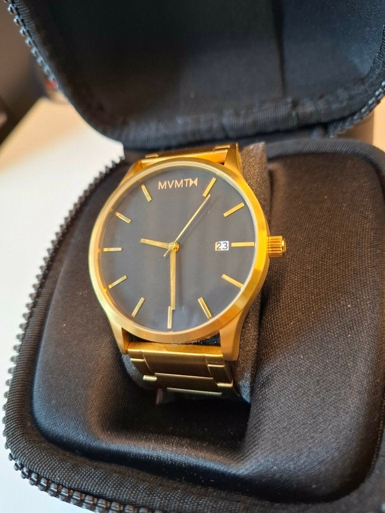 MVMT Classic herenhorloge, Bijoux, Sacs & Beauté, Montre-bracelet, Autres marques, Enlèvement ou Envoi, Comme neuf