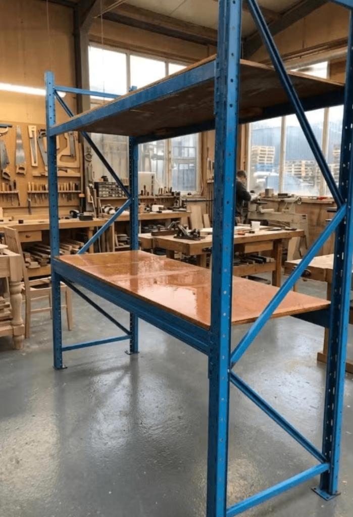 magazijnrek/ palletrek, Ophalen