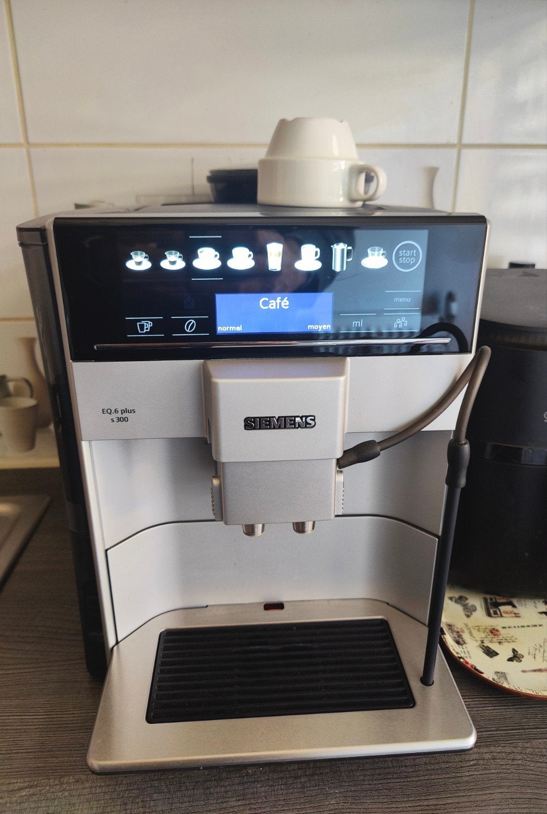 Siemens EQ 6plus S300, Enlèvement