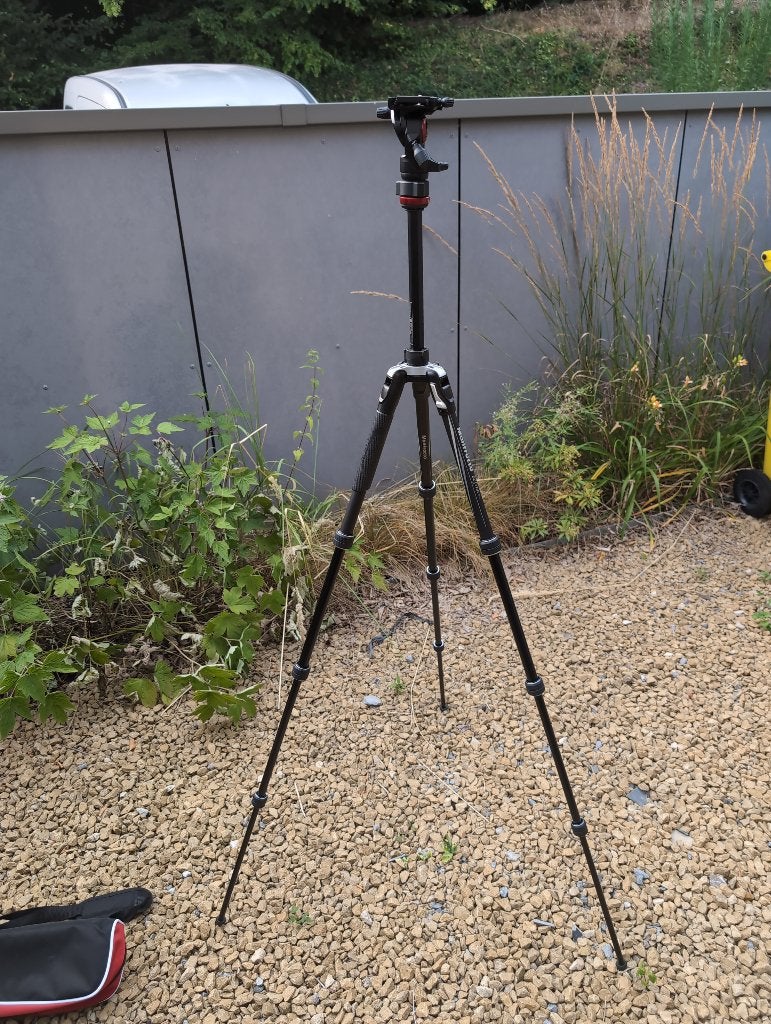 Trépied Manfrotto Befree, TV, Hi-fi & Vidéo, Photo | Trépieds & Rotules, Comme neuf, Trépied, 125 à 150 cm, Manfrotto, Housse de transport incluse
