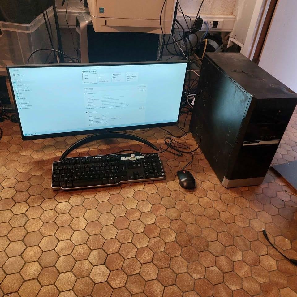 game PC ryzen 5 16GB ram 960GTX 4GB 250GB SSD win11, Ophalen, 256 GB, Refurbished, AMD Ryzen 5