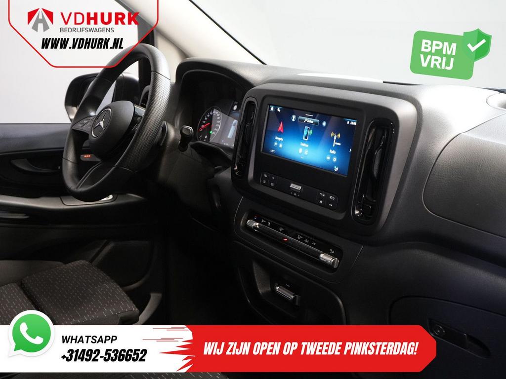 Mercedes-Benz Vito 116 CDI Aut. L3 DC Dubbel Cabine BPM VRIJ, Argent ou Gris, Achat, Entreprise, Mercedes-Benz