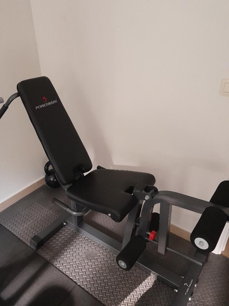 Leg extension - Leg Curl toestel, Sport en Fitness, Fitnessmaterialen, Ophalen, Zo goed als nieuw, Benen, Fitnessbank