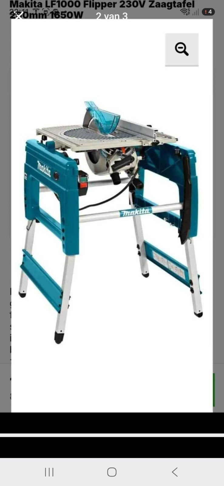 Makita lf1000, Ophalen of Verzenden