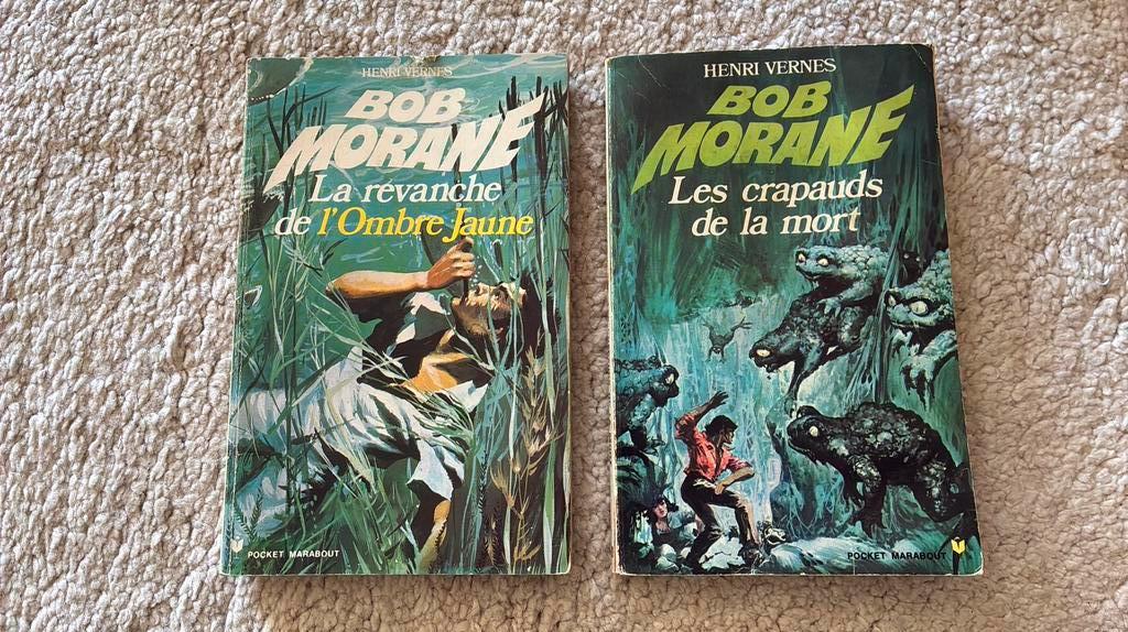 2 marabout pocket bob morane 37 et 86, Enlèvement ou Envoi, Utilisé