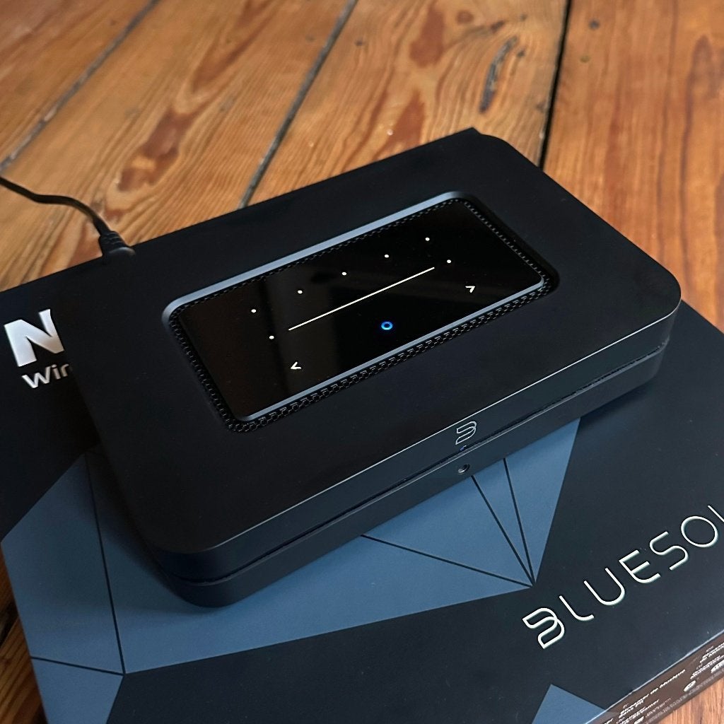 BlueSound Node N130 + Dirac Live Full Bandwidth, TV, Hi-fi & Vidéo, Lecteurs multimédias, Comme neuf, HDMI, USB 2.0, Audio optique