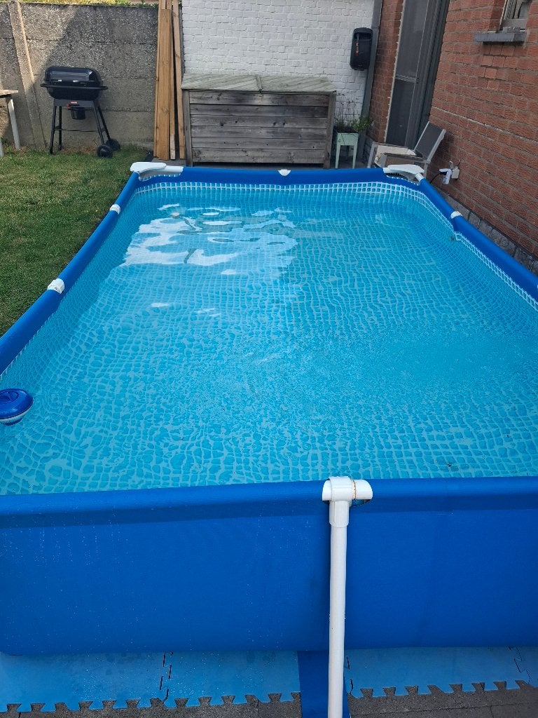 Intex Zwembad 200x300x75 in goede staat, Jardin & Terrasse, 200 à 400 cm, Enlèvement, Utilisé, Rectangulaire