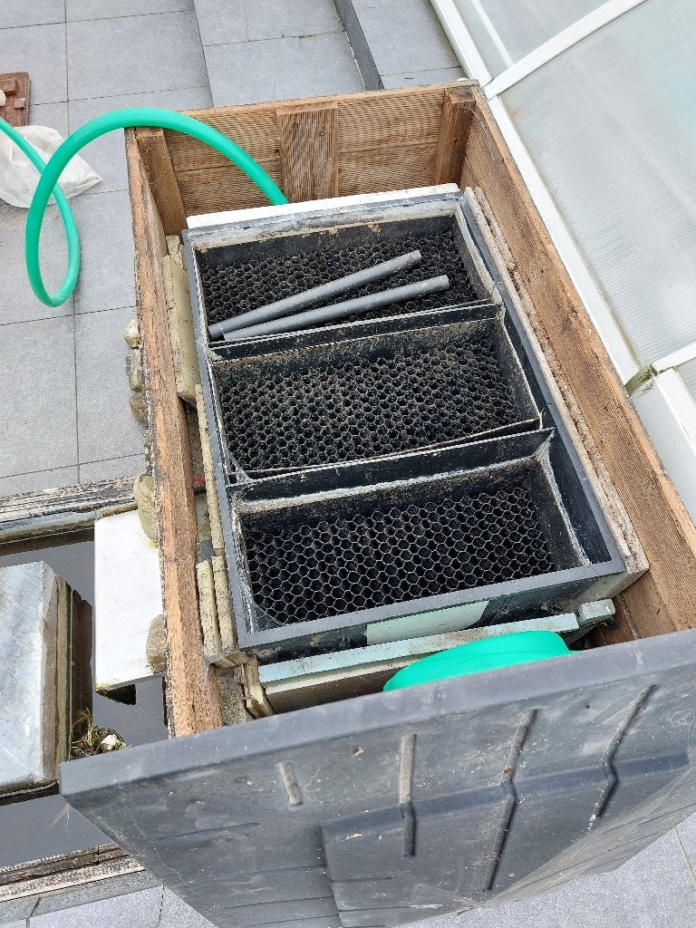 Vijverfilter, Jardin & Terrasse, Accessoires pour étangs, Enlèvement, Utilisé, Filtre de bassin