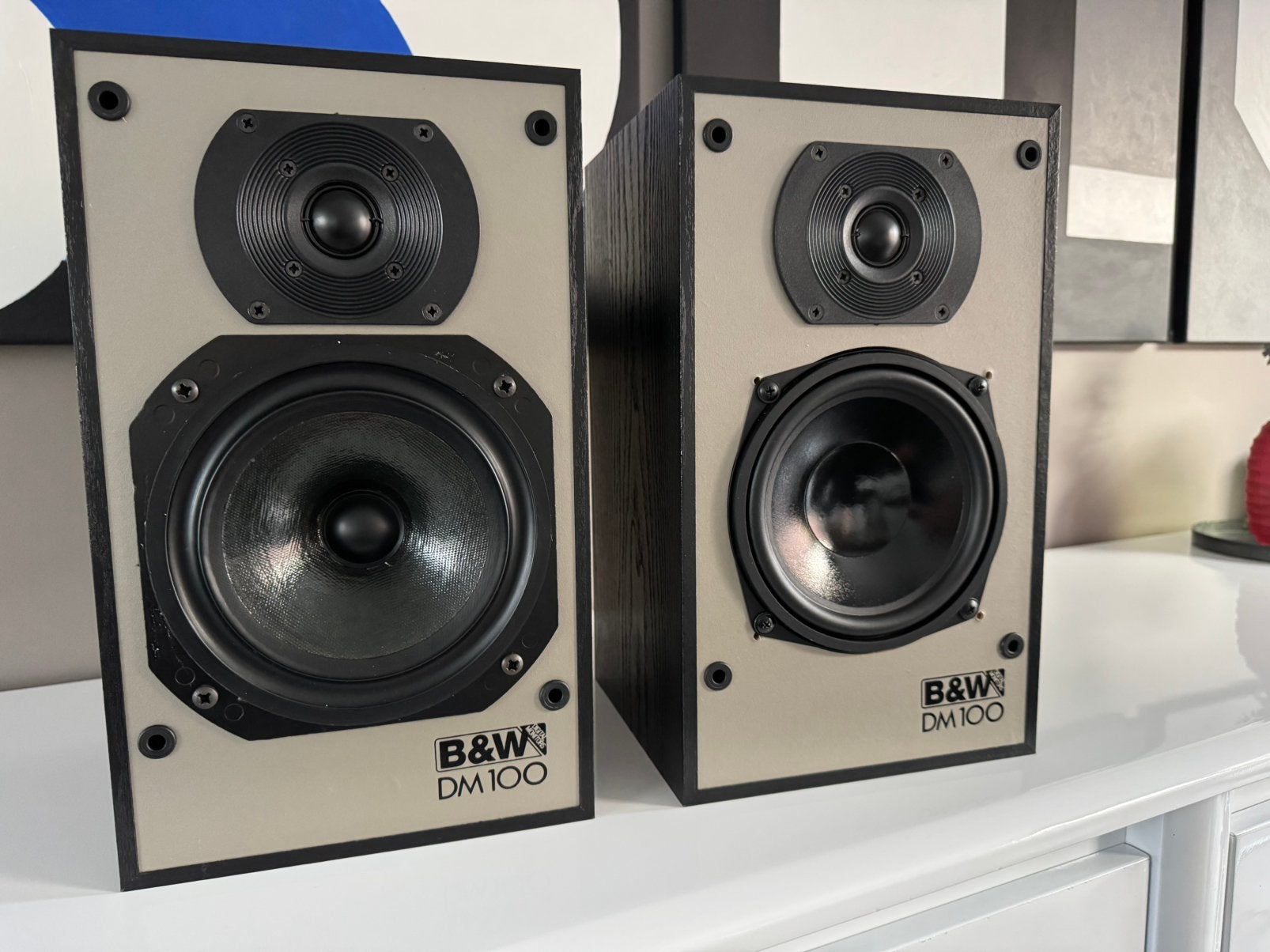 B&W   Bowers en Wilkins DM110, 60 à 120 watts, Enlèvement, Utilisé, Bowers & Wilkins (B&W)