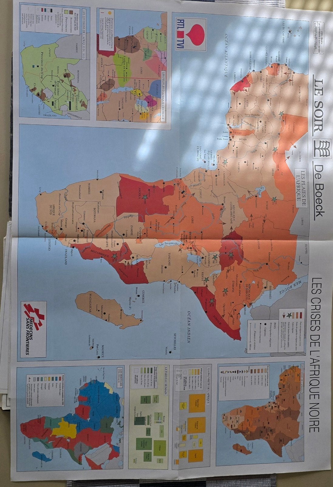 Carte Geografiche, Enlèvement