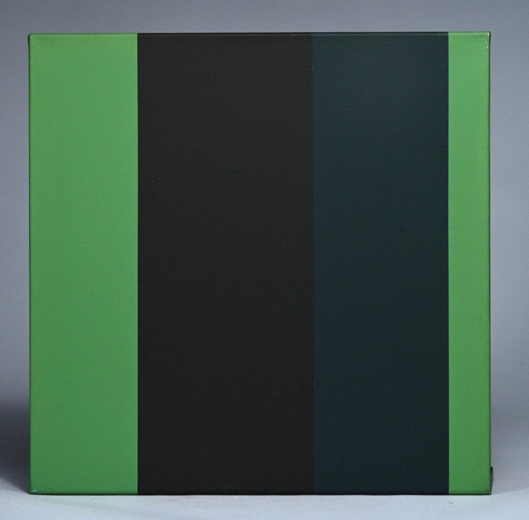 DRIEGHE Noël "Zonder titel" 1986 olie op doek, Ophalen
