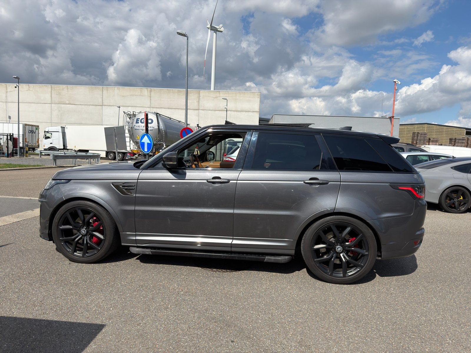 LAND ROVER RANGE ROVER SPORT SVR 5.0 V8 LICHTE VRACHT –, Auto's, Land Rover, Automaat, Leder, Bedrijf, 4999 cc